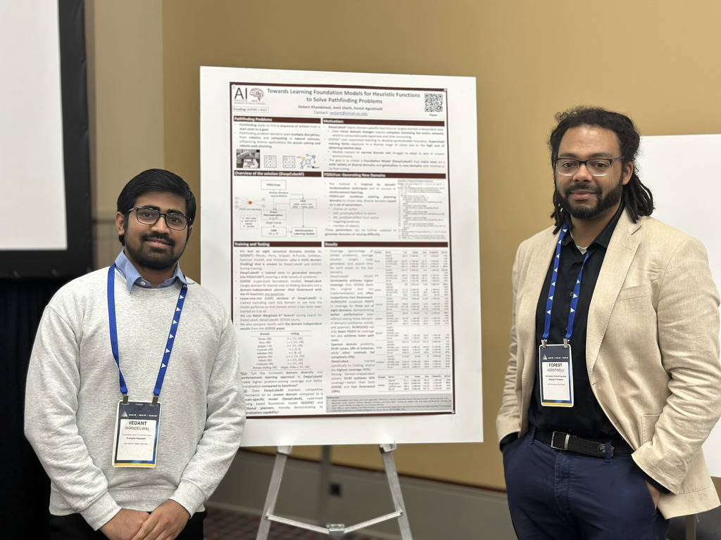 Forest Agostinelli Vedant Khandelwal AAAI GenPlan 2025